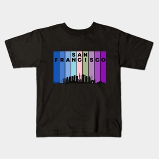 San Francisco Travel Vibes Tee! Kids T-Shirt